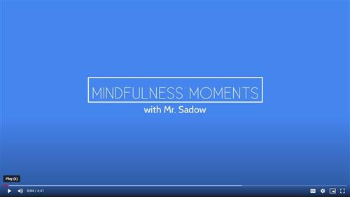Mindfulness moment 